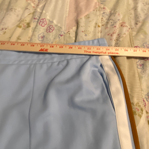 NWT Wild Fable Sz 3X Pants Track Elastic Waistband Striped Blue Zip Cuff Pockets - Picture 10 of 11